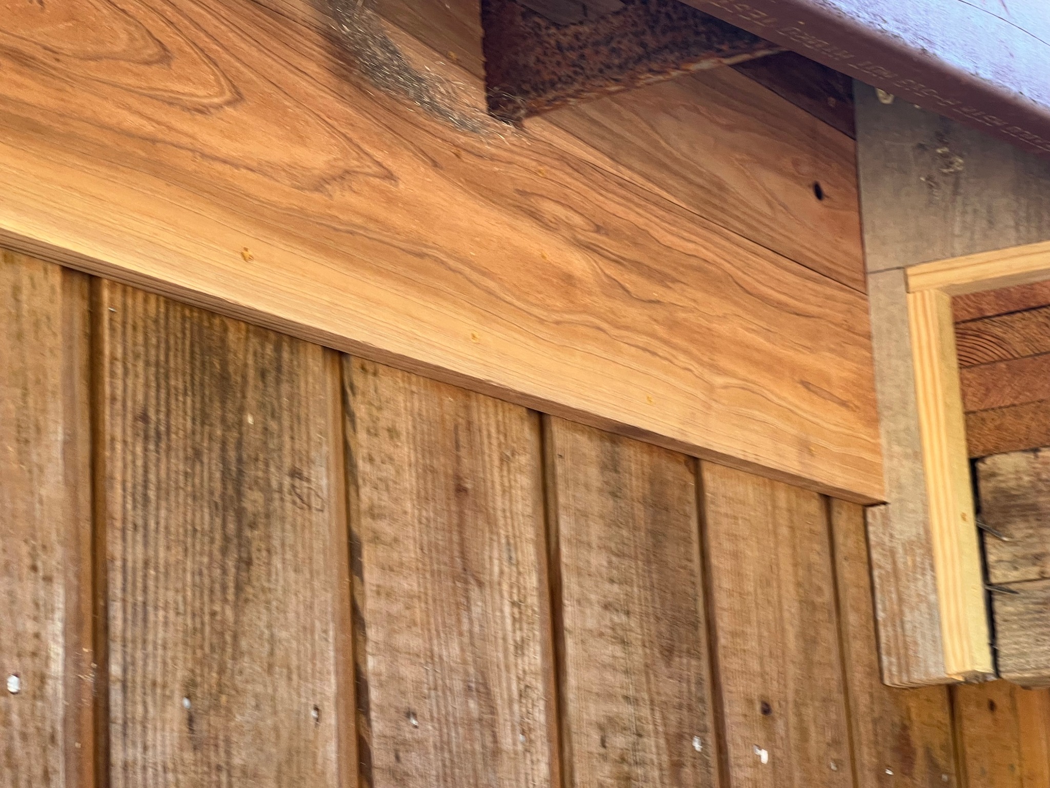 Rustic building exterior